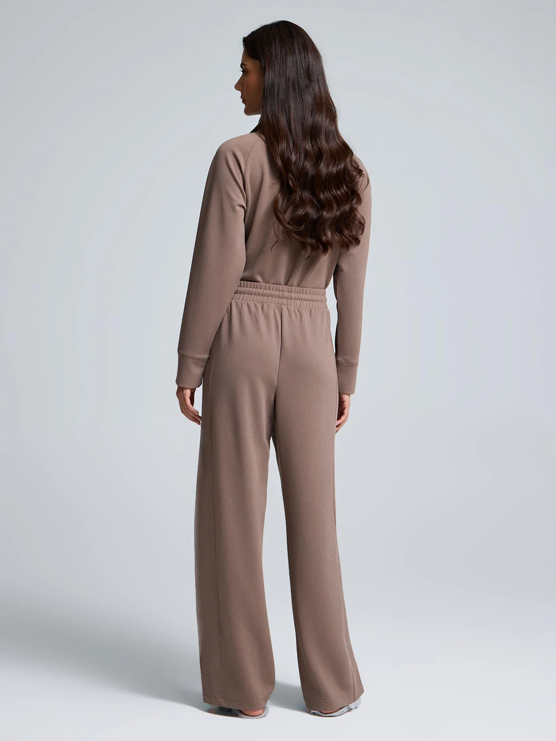 Wide-Leg Ribbed Pants - Image 5