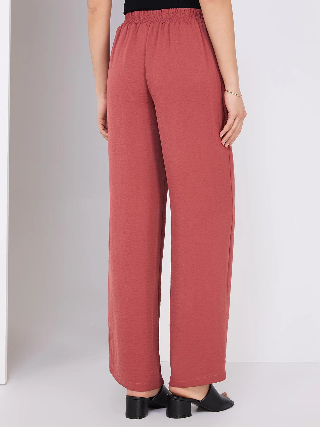 Classic Rise Wide-Leg Pants - Image 8