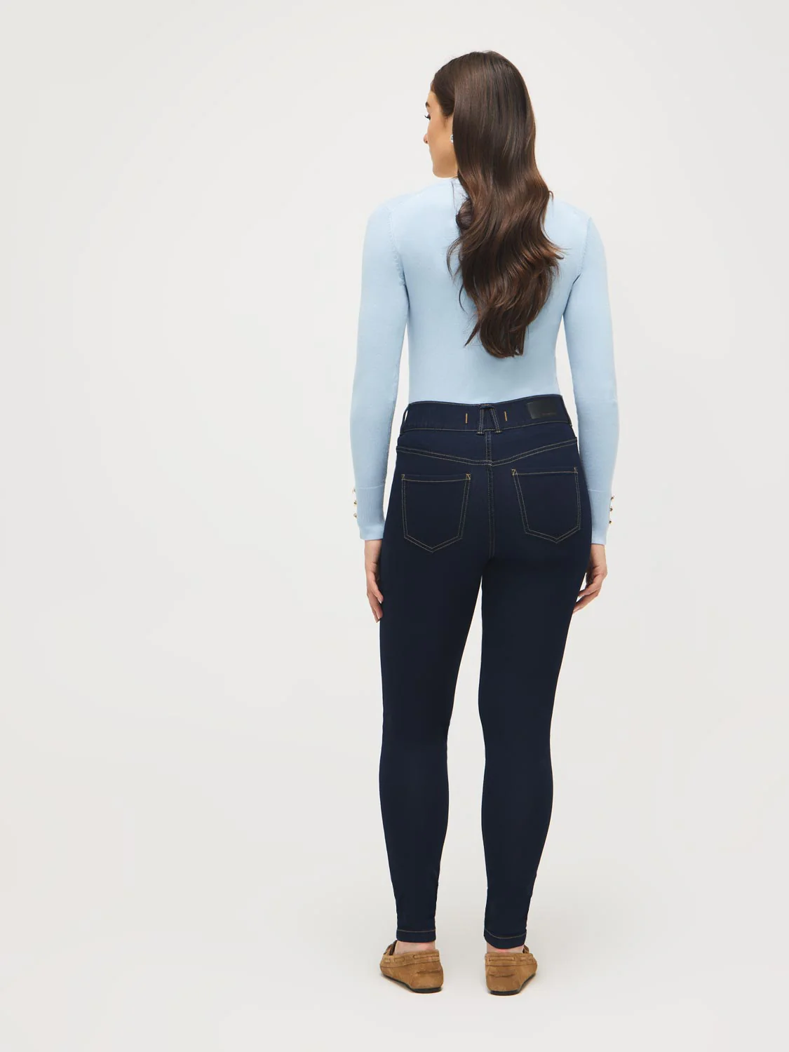 Cotton-Blend Stretch Skinny Jeans - Image 10