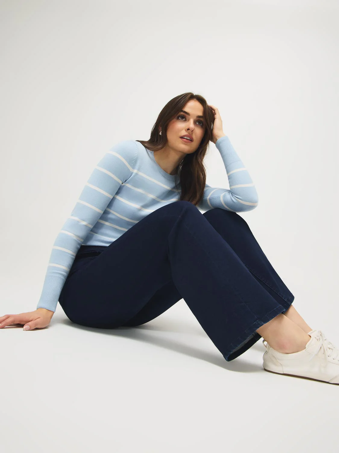 Drawstring Wide-Leg Jeans - Image 8