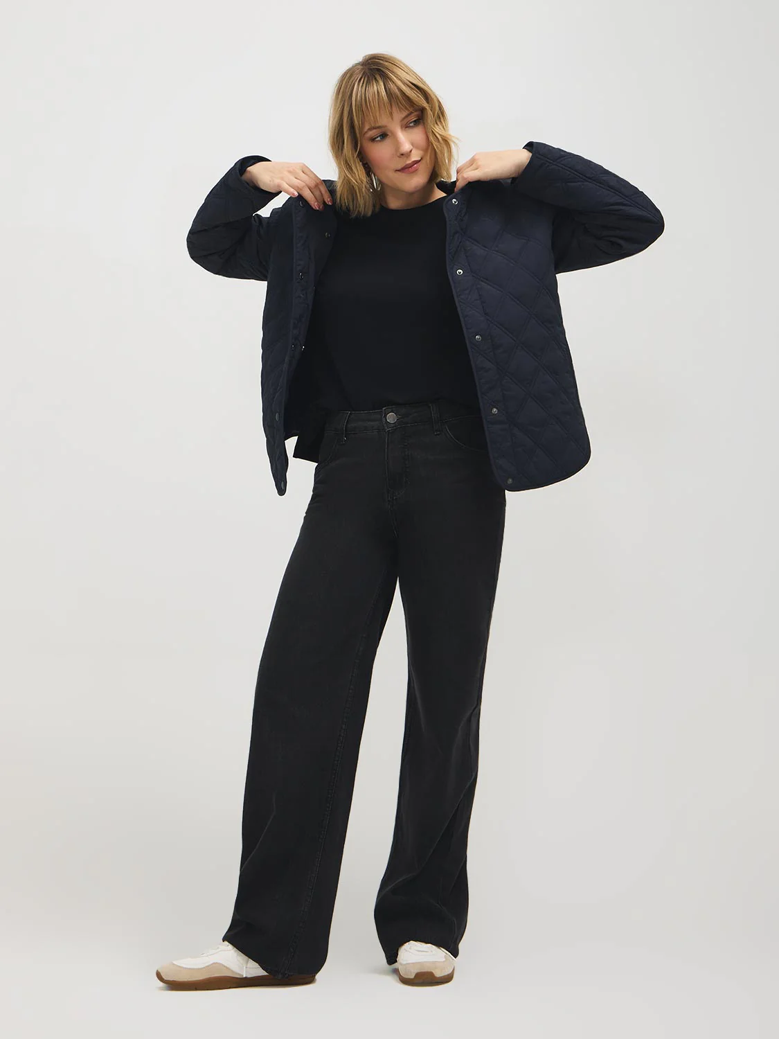 Quilted Jacket With Removable Hood - Image 3