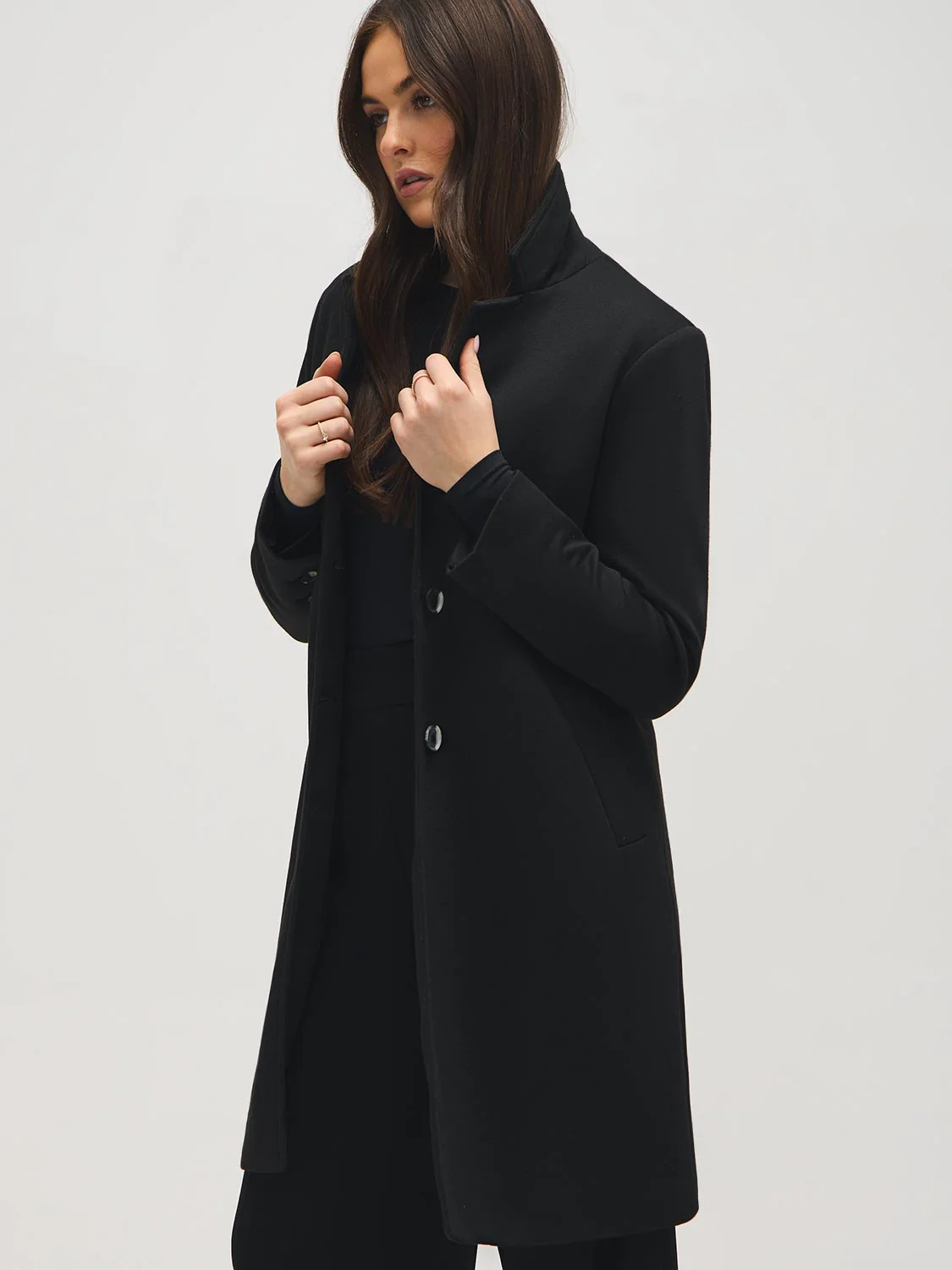 Mid-Length Fleece Coat - Image 10