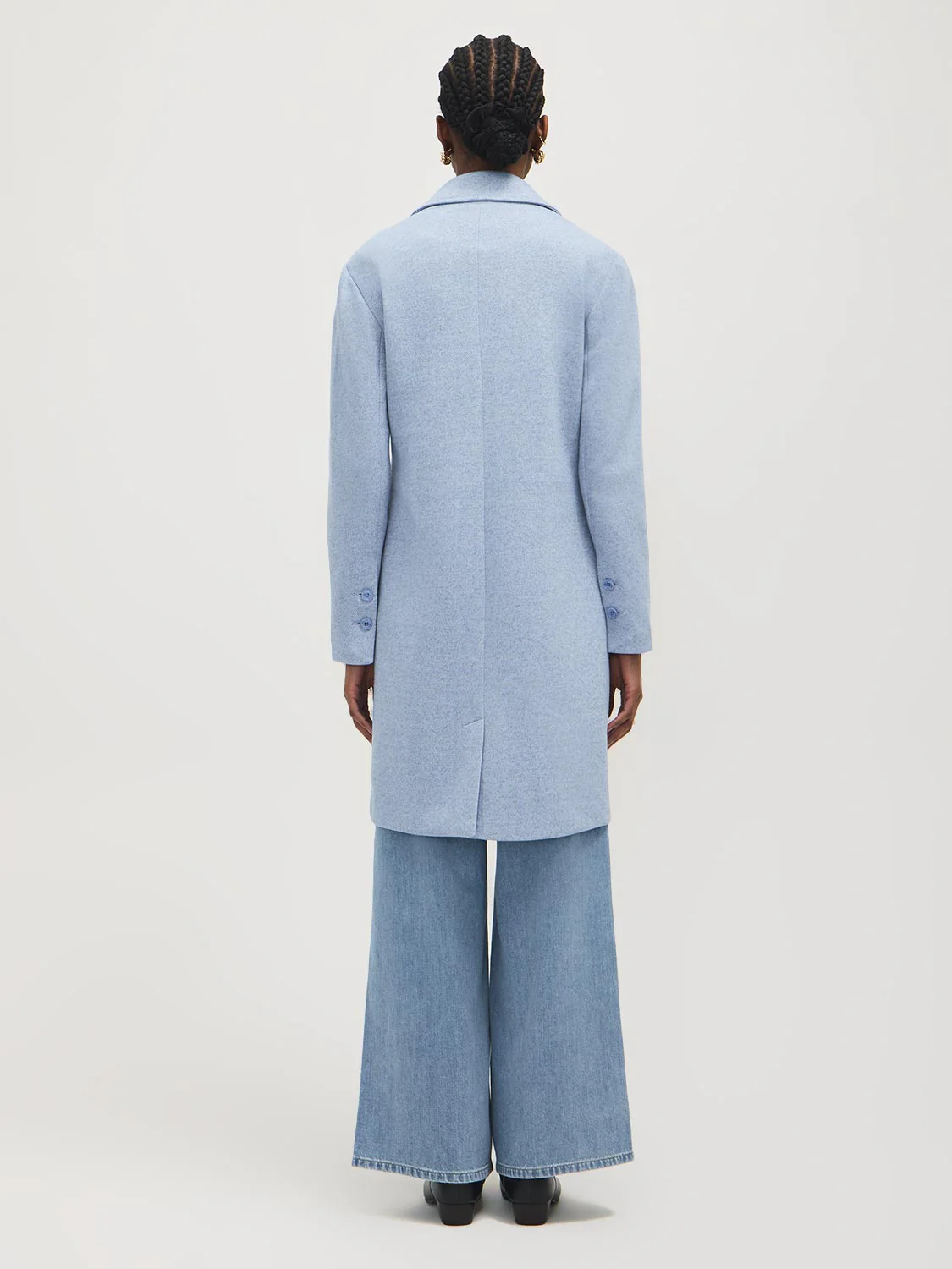 Mid-Length Fleece Coat - Image 6