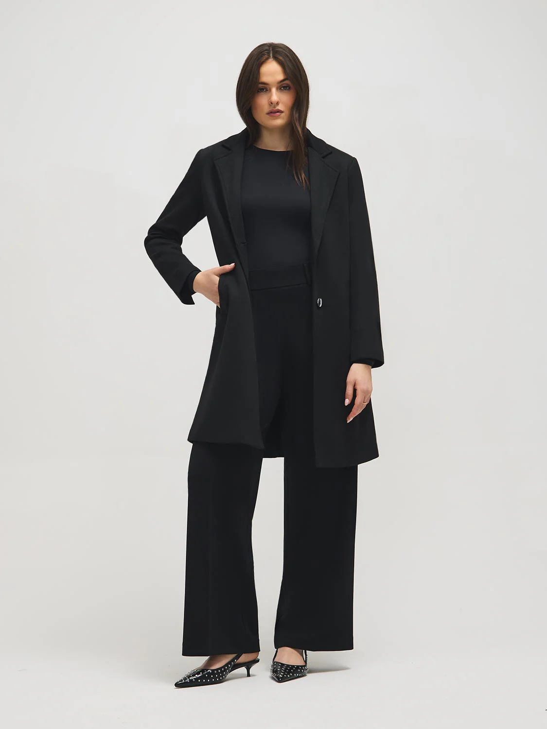 Mid-Length Fleece Coat - Image 8