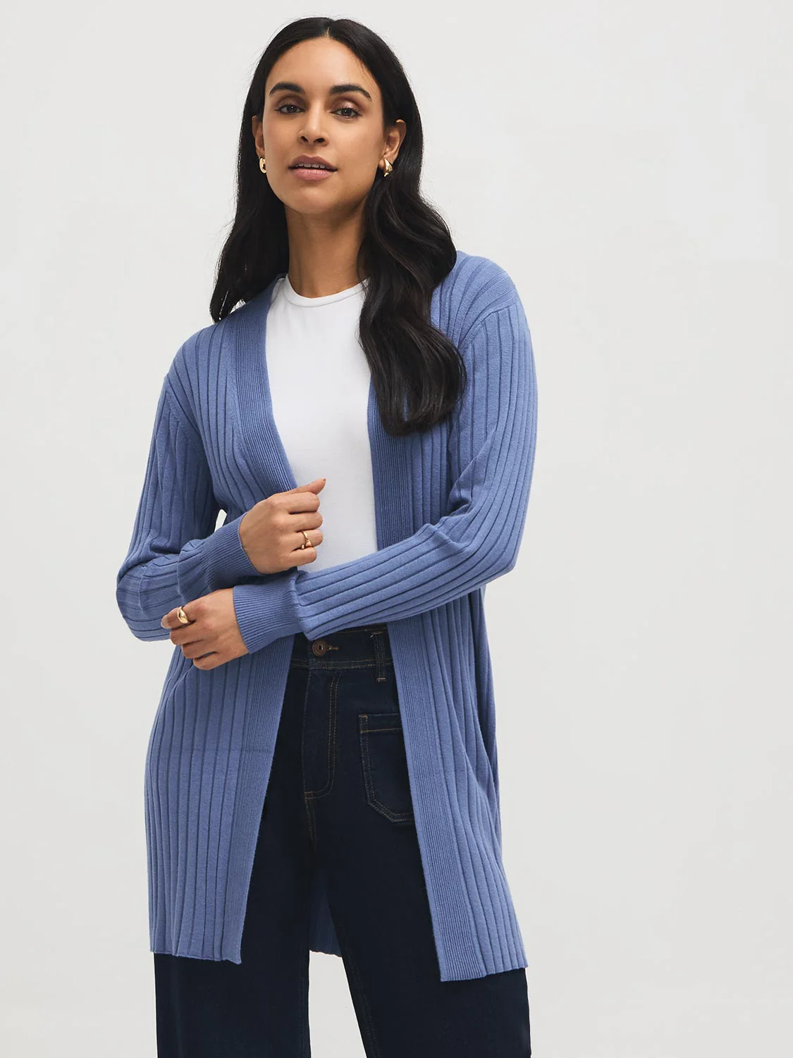 Ribbed Duster