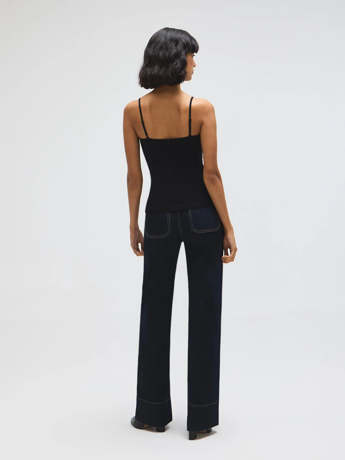 Seamless Spaghetti Strap Tank Top - Image 12