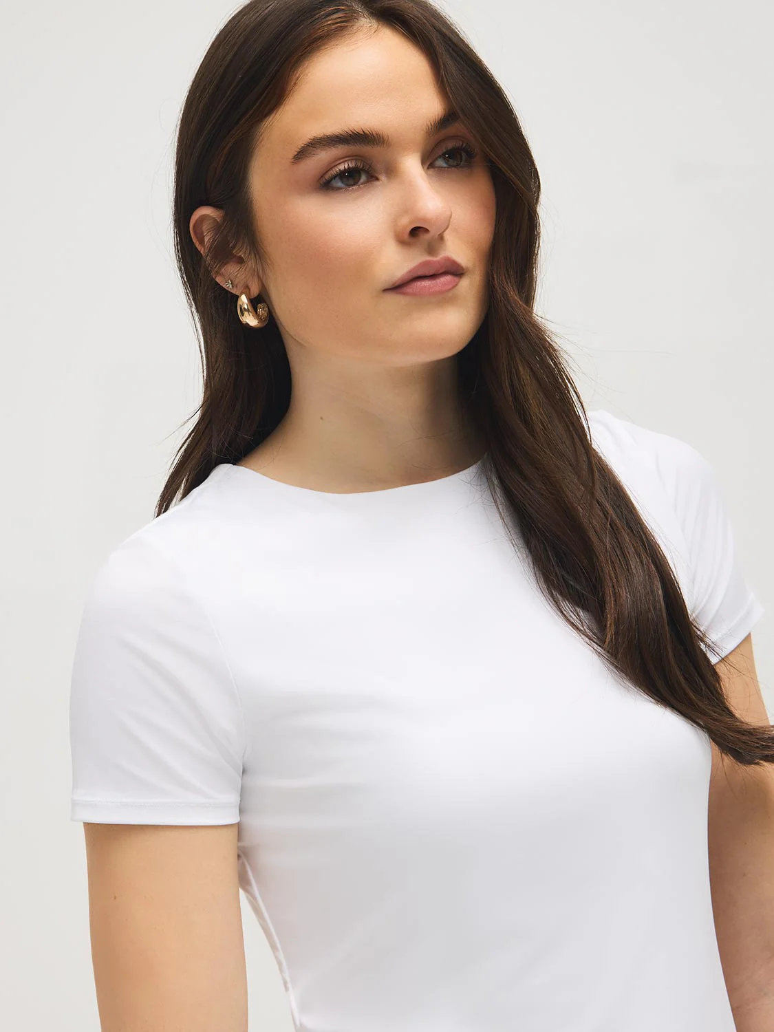 Double Layer Crew Neck T-Shirt - Image 9