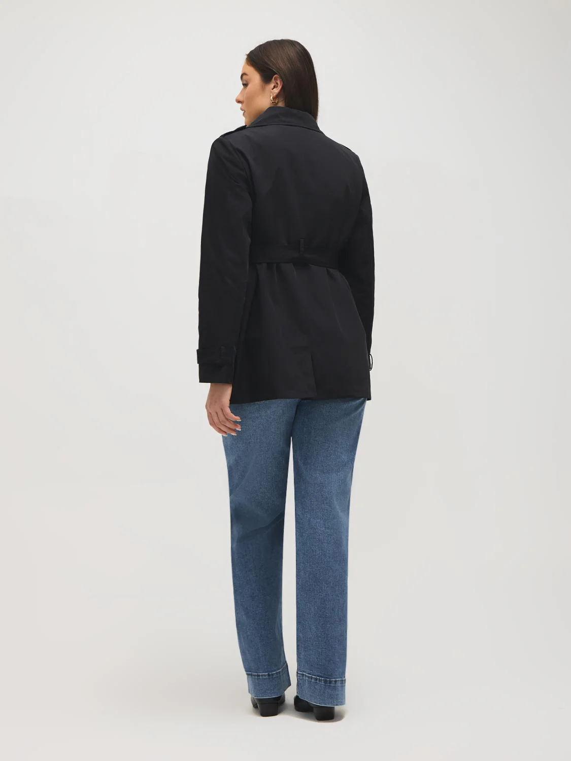 Mid-Length Trench Coat - Image 10