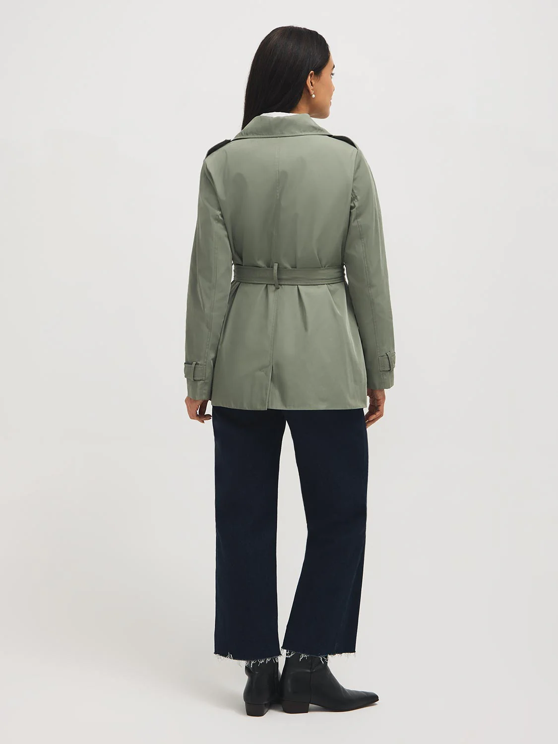 Mid-Length Trench Coat - Image 5