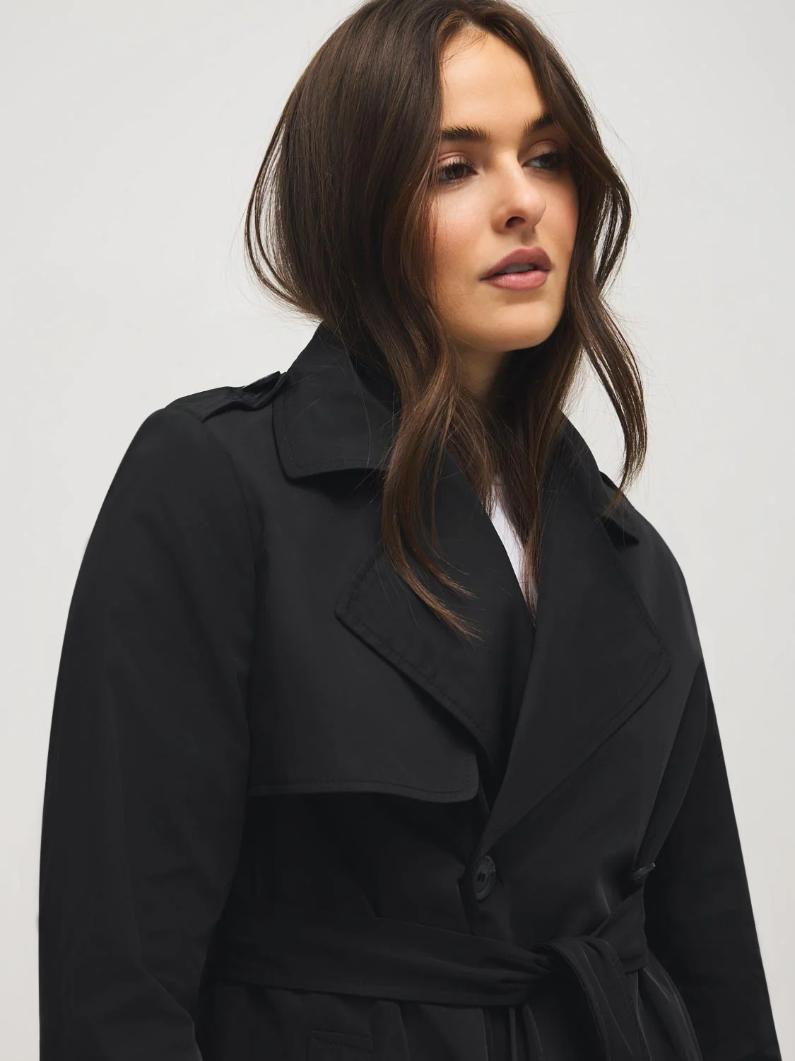 Mid-Length Trench Coat - Image 8
