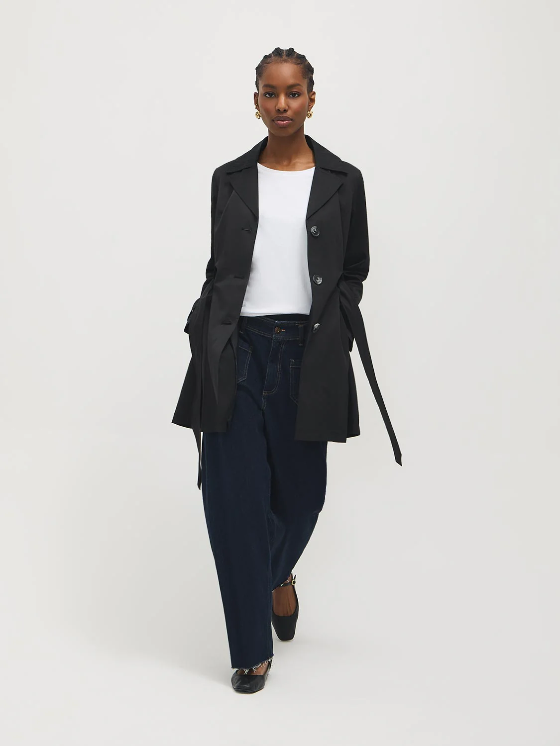 Cotton-Blend Trench Coat - Image 10