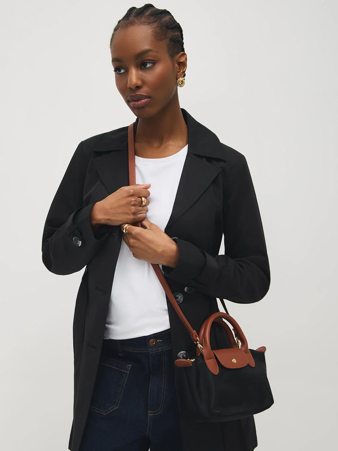 Nylon Crossbody Bag