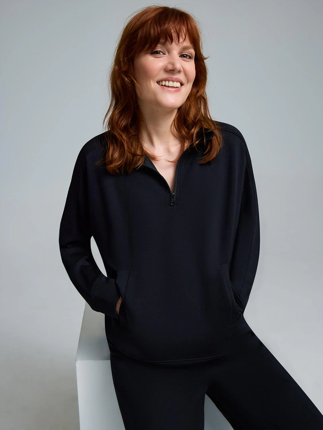 Cloud Fleece Quarter Zip Top - Image 9