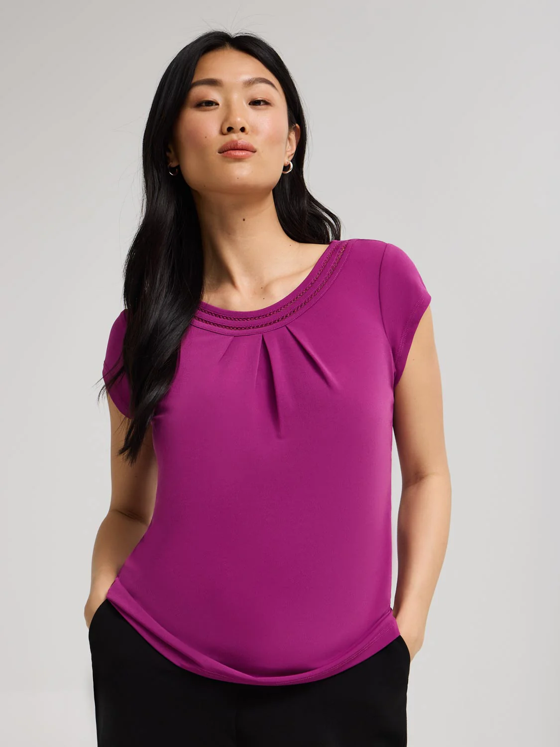 Crochet Round Neck Top - Image 2