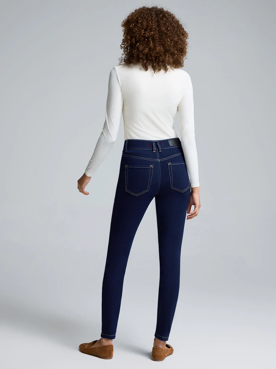Cotton-Blend Skinny Leg Jeans - Image 5