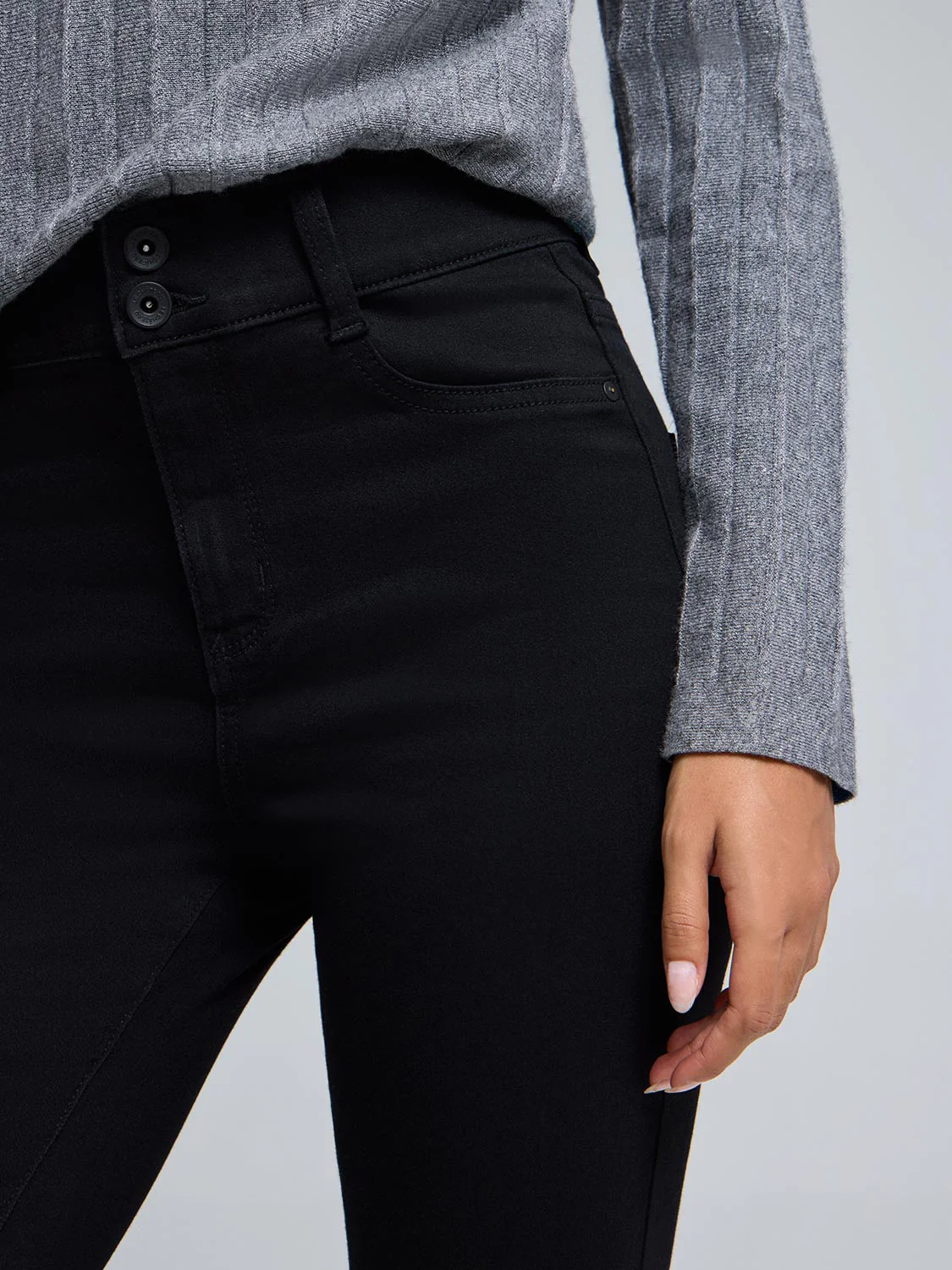 Cotton-Blend Skinny Leg Jeans - Image 8