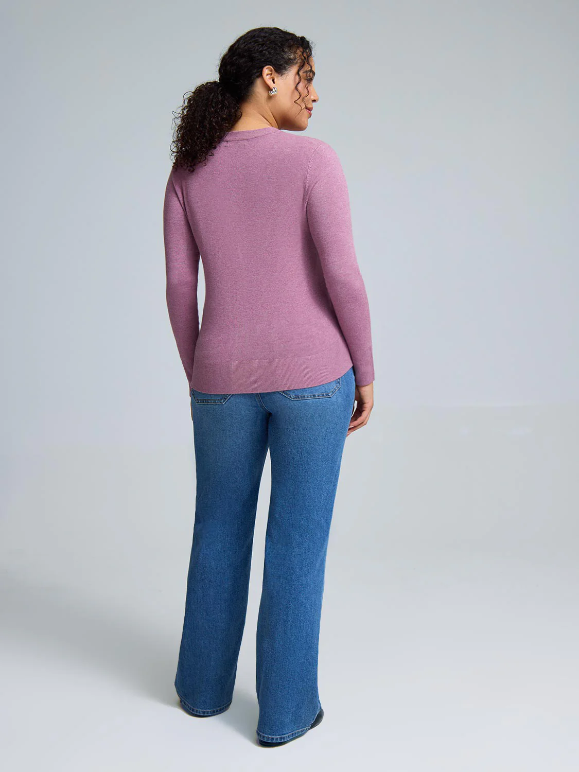 Crew Neck Cardigan - Image 7