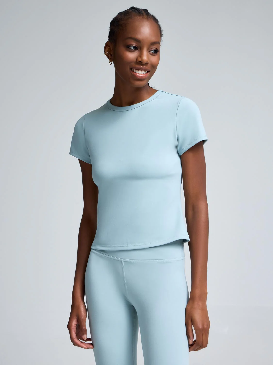 Brushed Cropped T-Shirt - Image 5