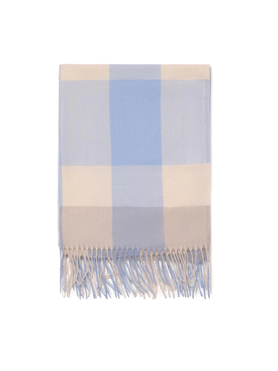 Soft Brushed Check Plaid Scarf - Image 2