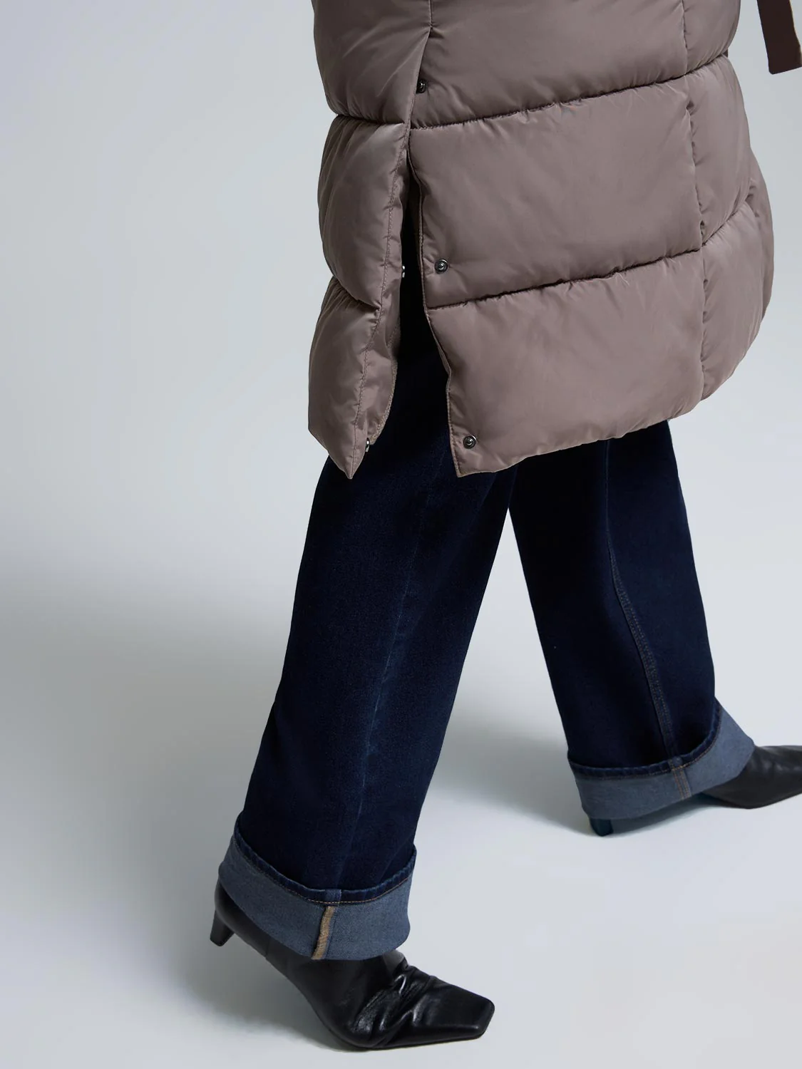 Belted Long Puffer - Image 4