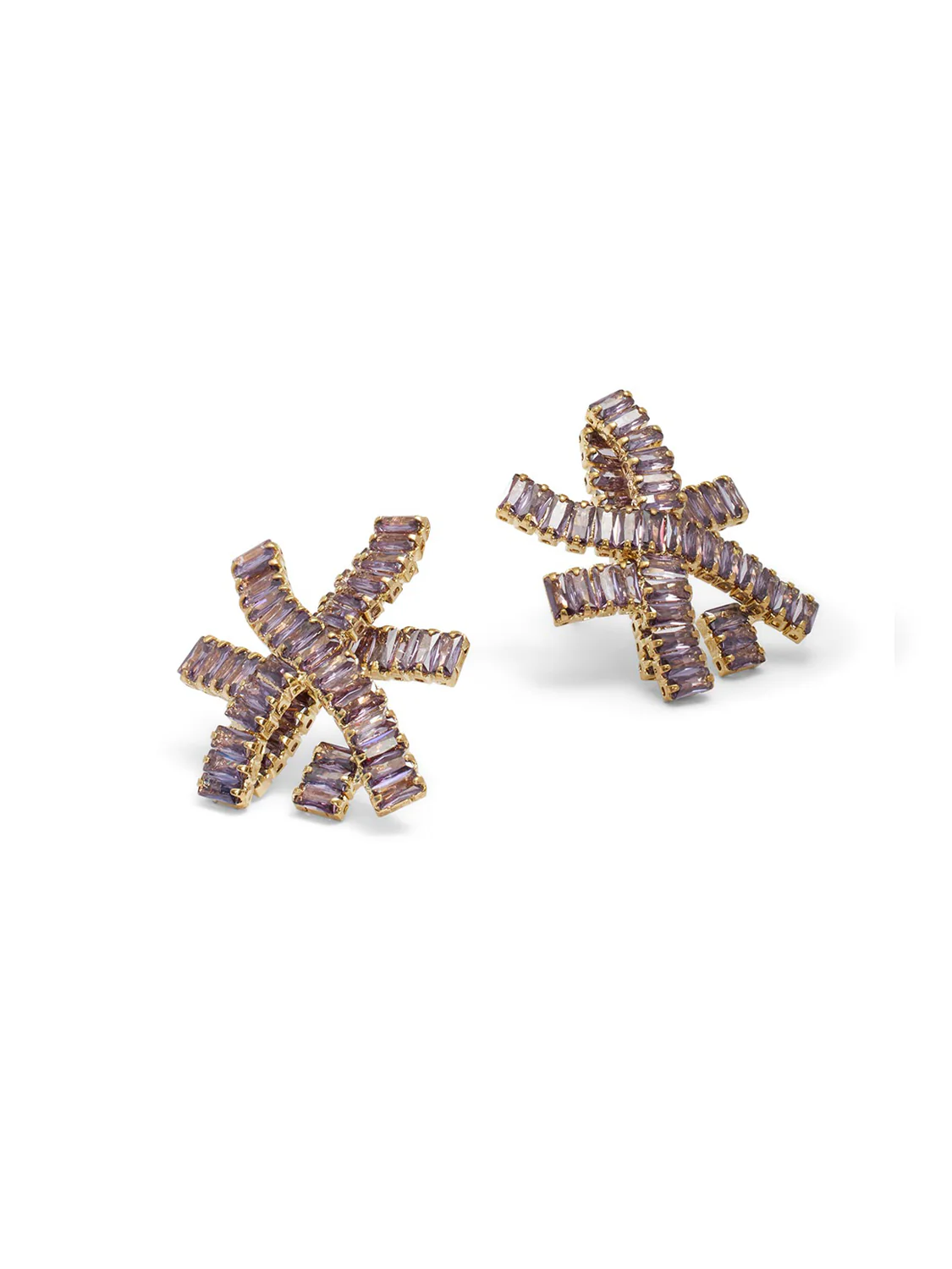 Baguette Stud Earrings