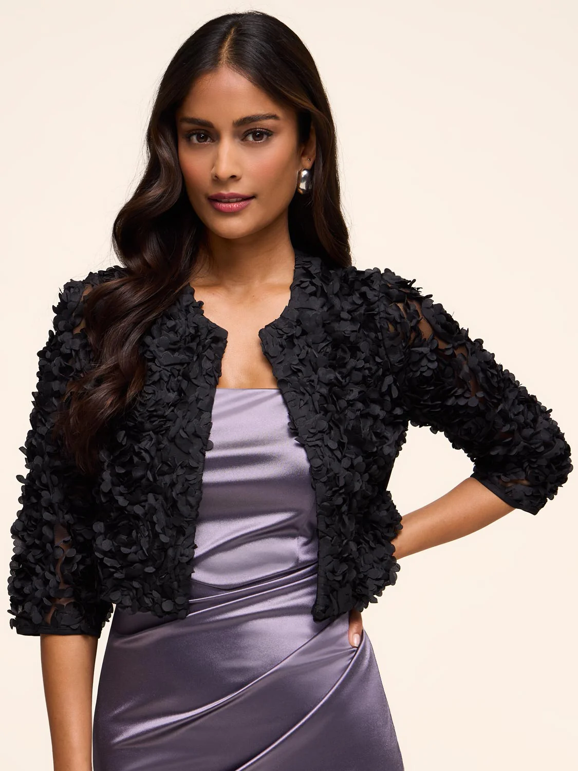 3D Floral Bolero - Image 3