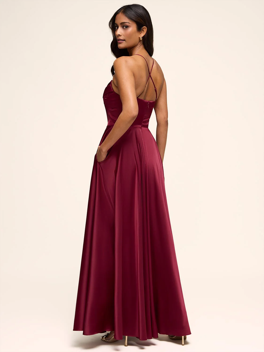 Bustier Satin Gown - Image 6