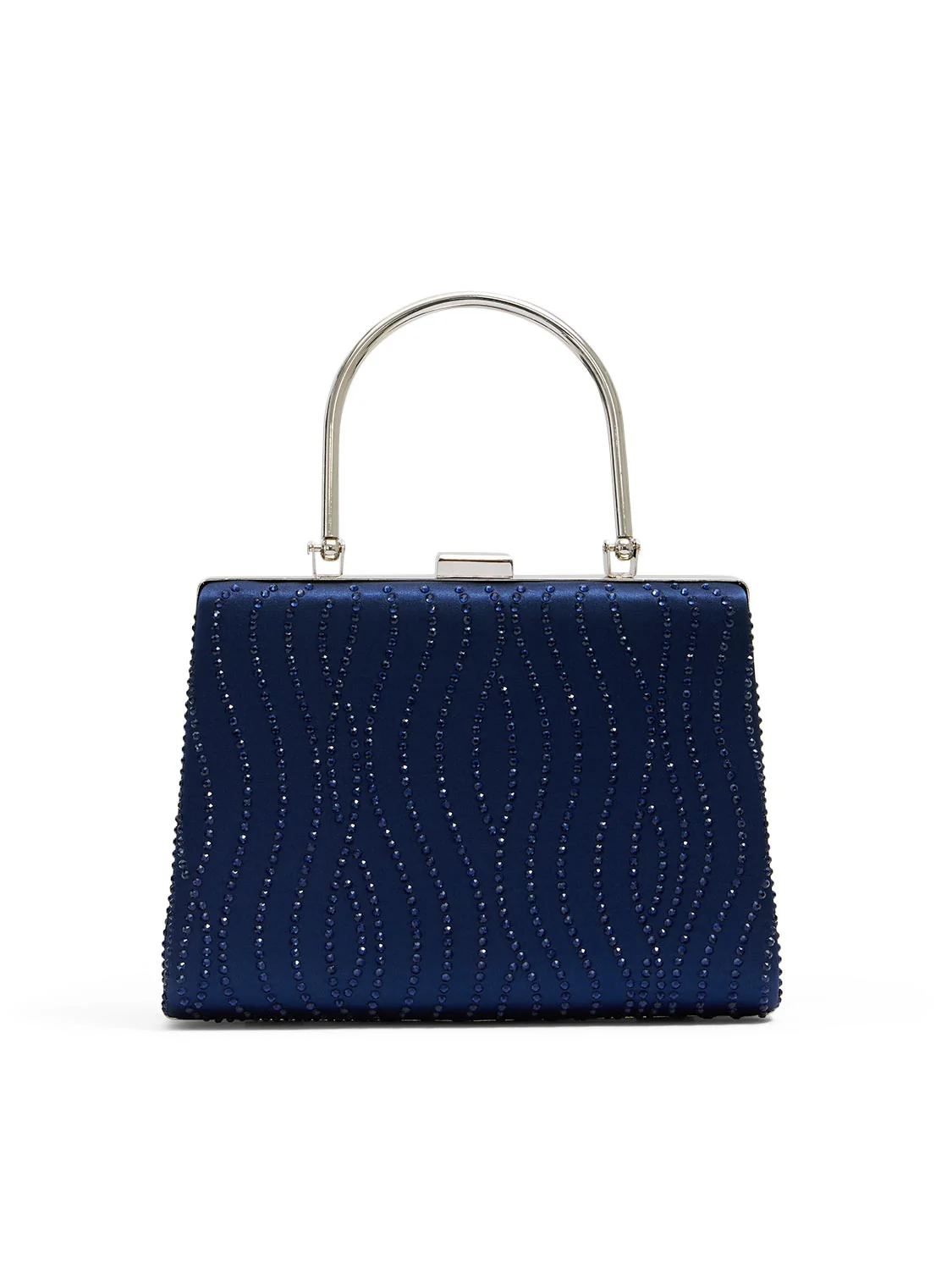 Satin Minaudiere With Jewels - Image 3