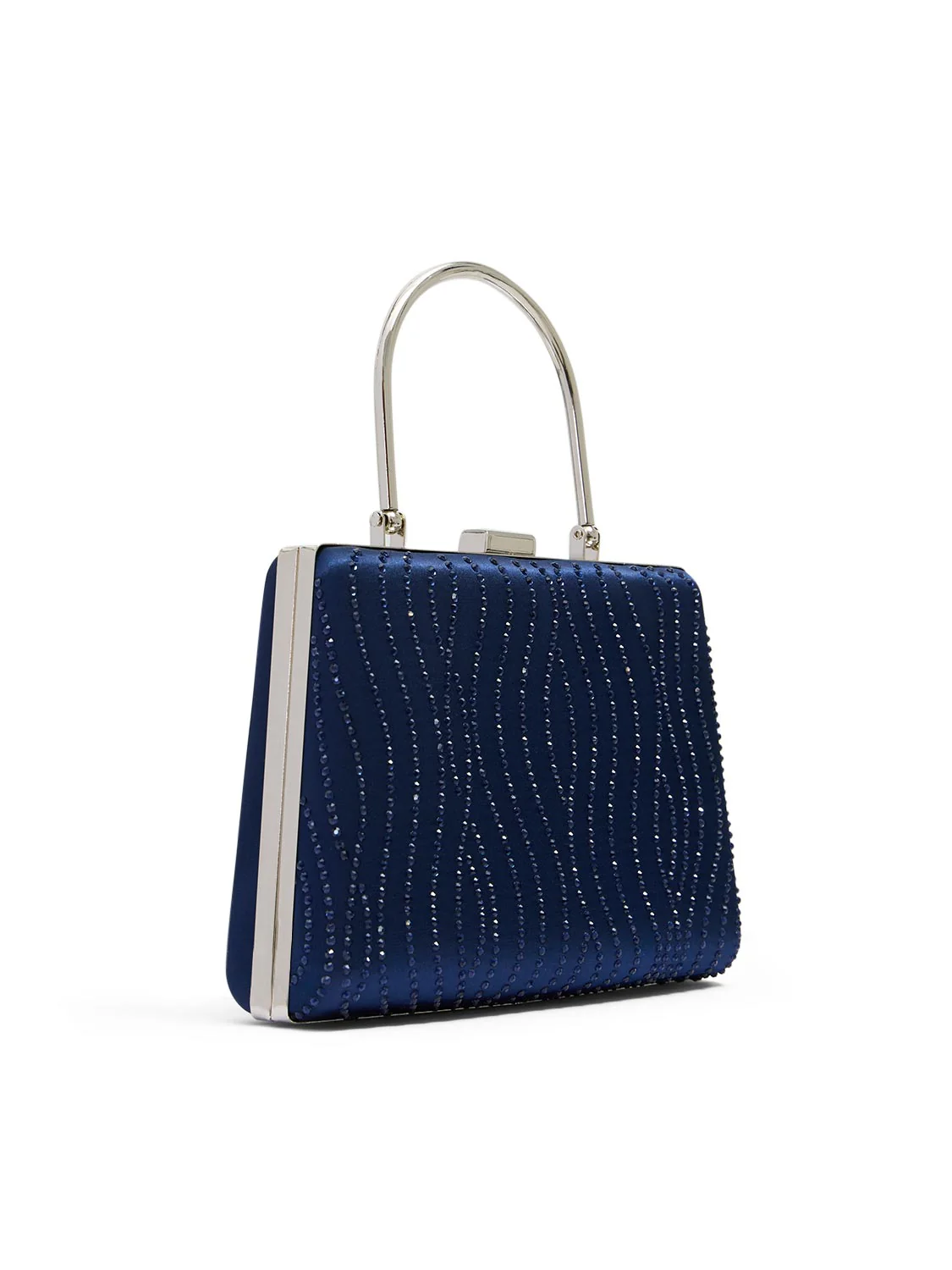 Satin Minaudiere With Jewels - Image 4