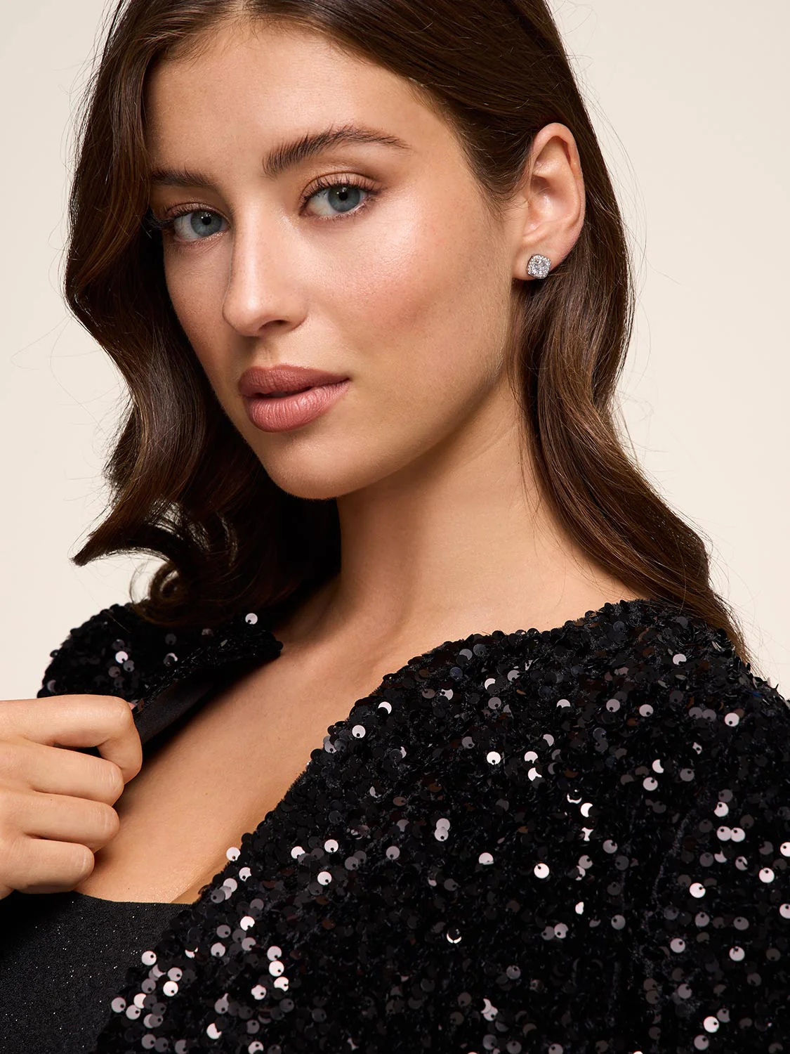 Long Sleeve Sequin Bolero - Image 4