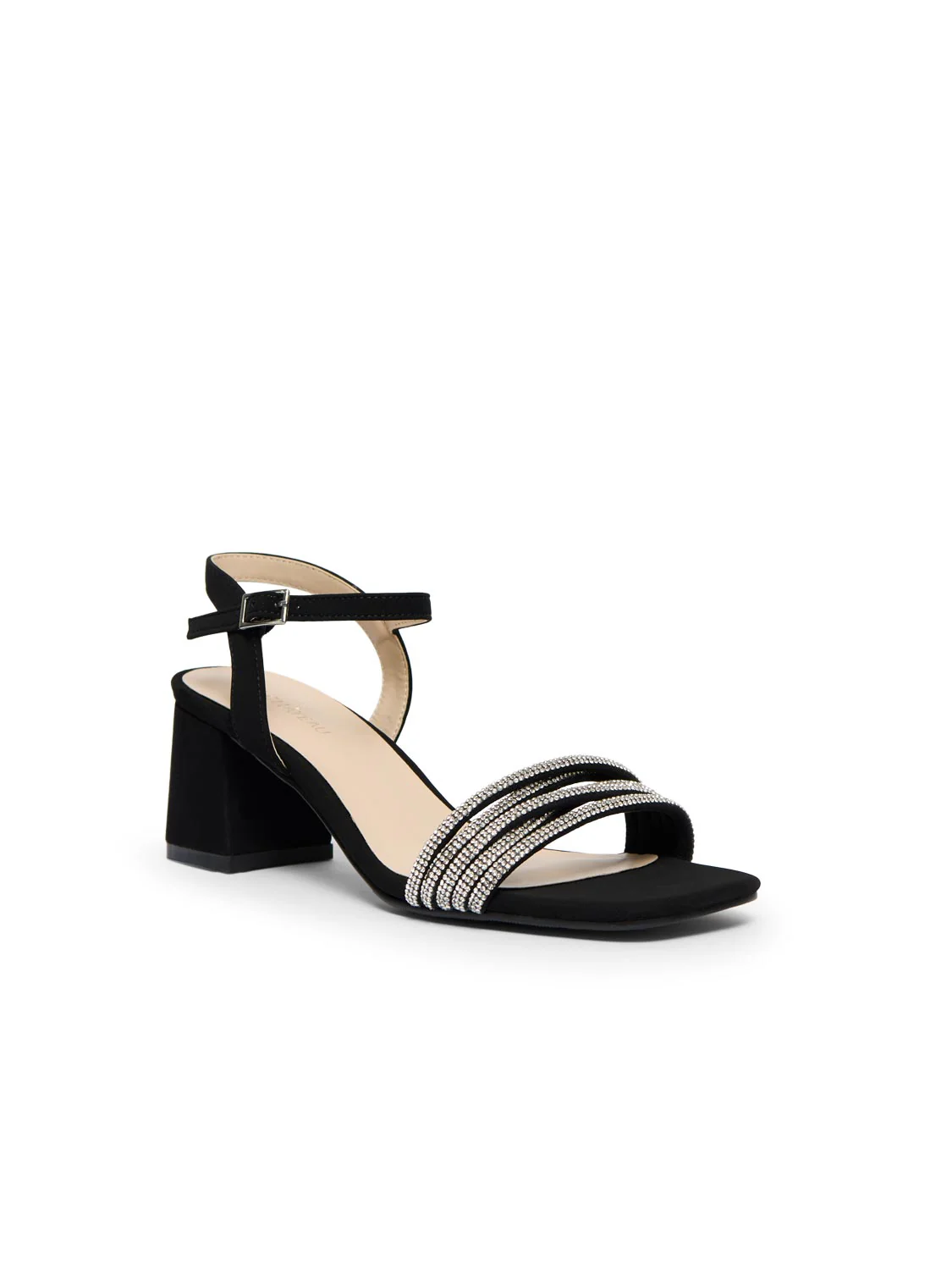 Embellished Block Heel Sandal - Image 2