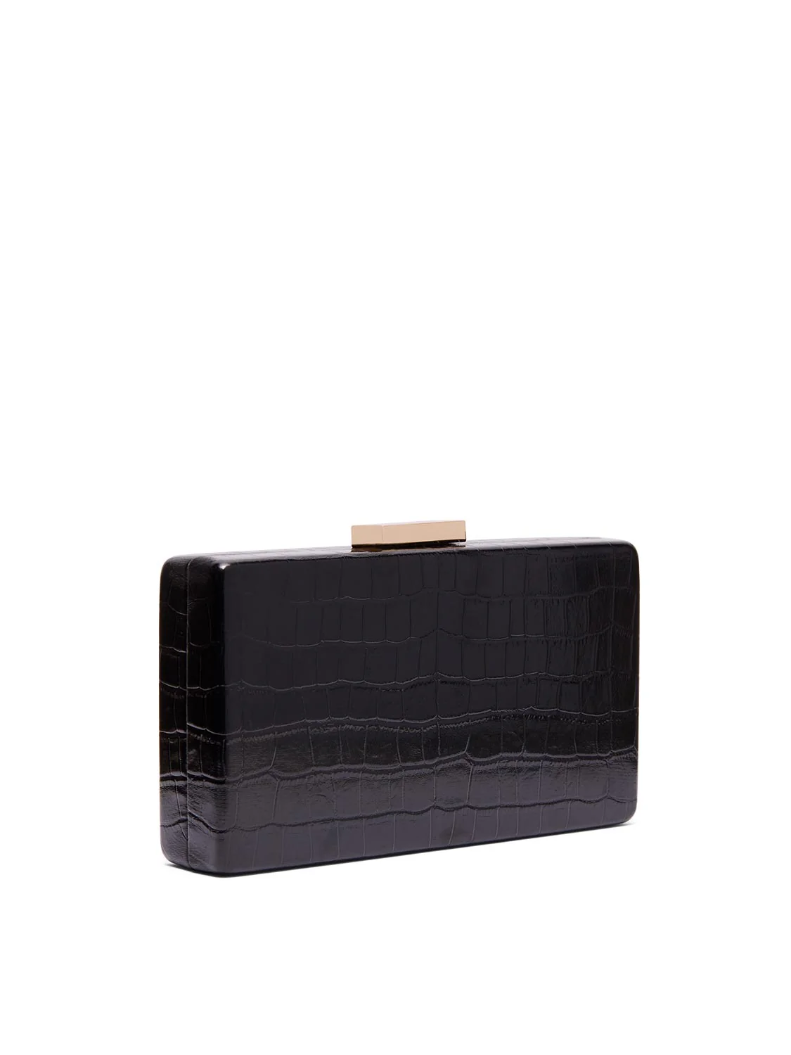 Crocodile Print Minaudiere - Image 3