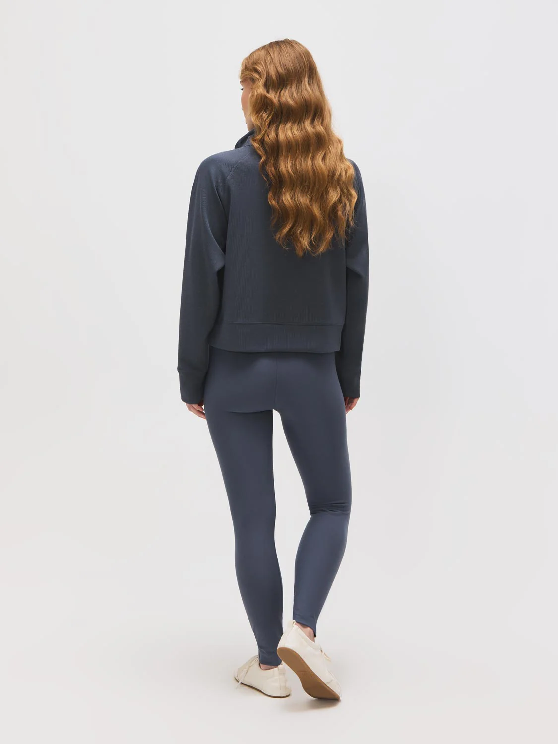 Wide Waistband Brushed Leggings - Image 10